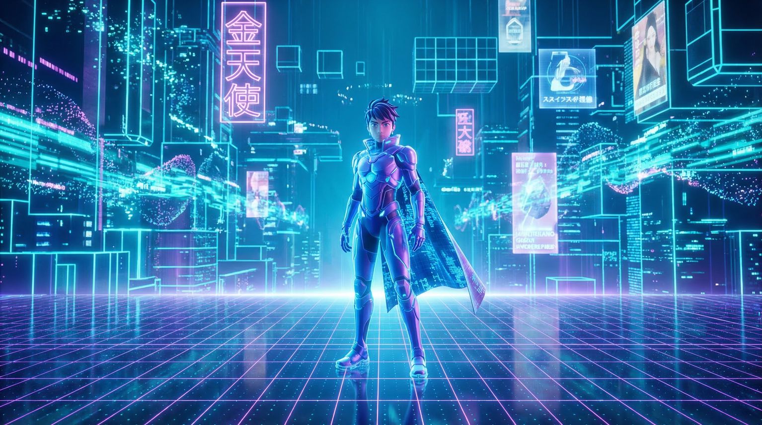 同人动漫 3D动漫角色制作视频